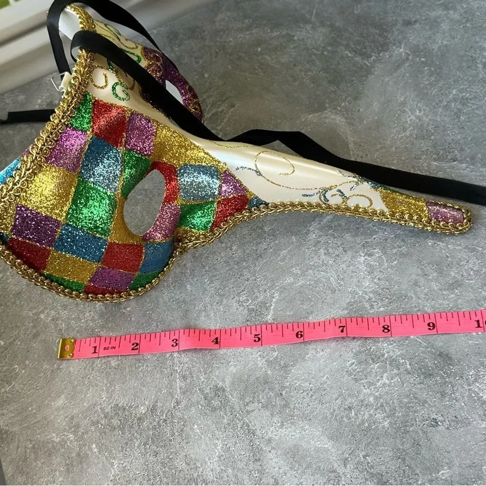 Venetian Mardi Gras Masquerade Long Nose Beak Mask